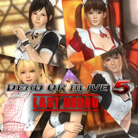 Dead Or Alive 5 Last Round Maid Costume Set Cover Or Packaging Material Mobygames