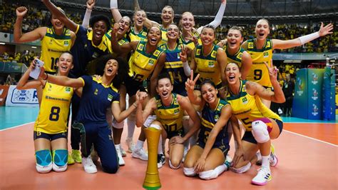 Brazil National Women's Volleyball Team - Brazilian Women Volleyball Team