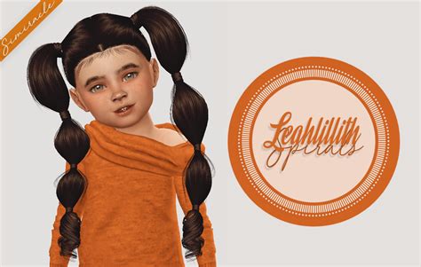 Sims 4 Ccs The Best Kids And Toddlers Hair By Simracle