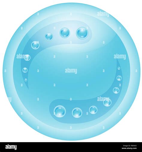 Abstract Blue Ball Stock Photo Alamy