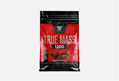 BSN Гейнер со вкусом шоколада True-Mass 1200 4650 г — купить, цена в Москве