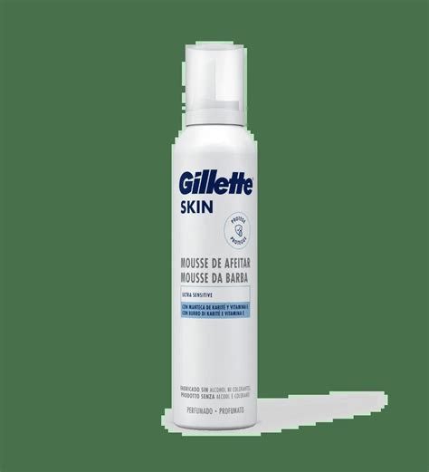 Espuma De Barbear Para Pele Sensivel - Espuma de Barbear Gillette SKIN Ultra Sensitive para Pele Sensível