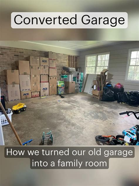 Garage conversion converting our garage into living space – Artofit