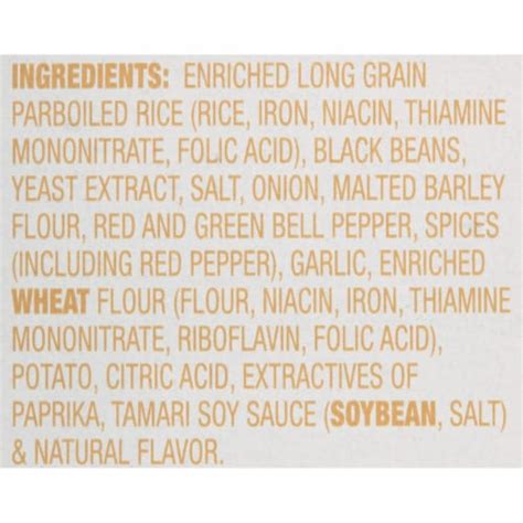Zatarains Black Beans And Rice Mix 7oz Pack Of 12 7oz Fred Meyer