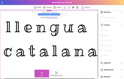 Generador De Lettering Y Caligrafía Pdf