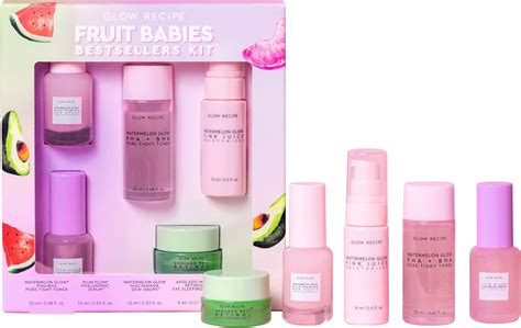 Glow Recipe Fruit Babies Set Per La Cura Della Pelle Set Regalo Con