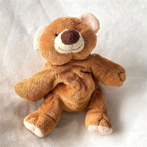 GANZ Toys 202 Ty Tylux Pluffies Ganz Slumbers Brown Bear Plush