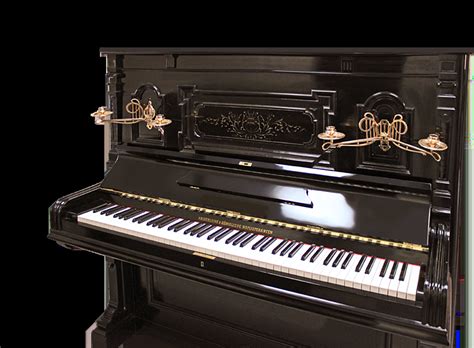 Чёрное классическое фортепиано купить | Москва и Россия