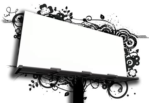 Highway Billboard PNG Clipart Background PNG Play