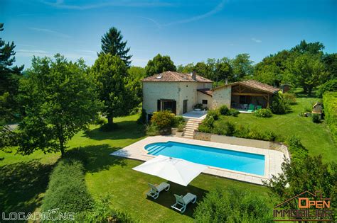 vente Propriété en pierres avec piscine au cœur du Lot et Garonne