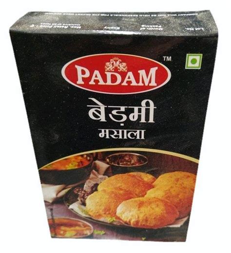 Padam Bedmi Masala Powder Packaging Type Box Packaging Size 100 G