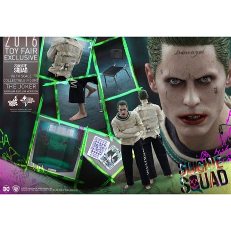 野獸國 Hot Toys mms373 DC 自殺突擊隊 小丑 joker 阿卡姆瘋人院非 MMS382 MMS395 蝦皮購物