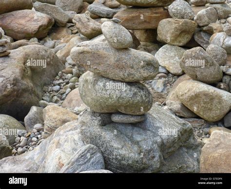 human  rock pile high resolution stock photography  images alamy