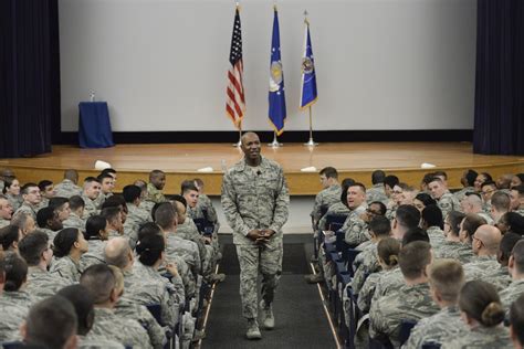 DVIDS Images CMSAF Kaleth O Wright Visits 70th ISRW Airmen Image