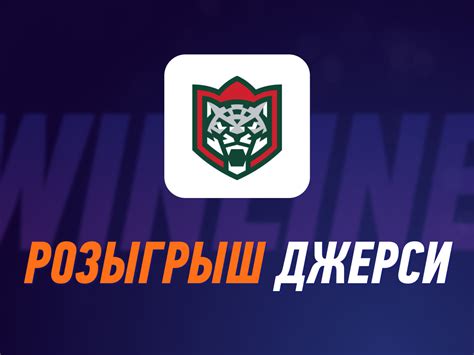 Выиграть джерси ХК Ак Барс от БК Winline, до 9 декабря 2023 года