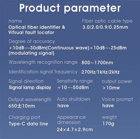 COMPTYCO AUA C40 Fiber Optic Identifier Live Fiber Optical Identifier