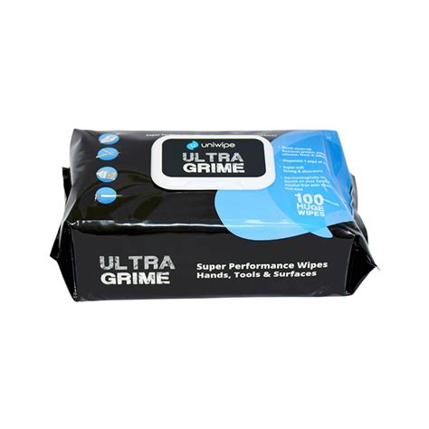 Uniwipe Ultragrime Pro Multiuse Wipes Pack Of 100 H TEC