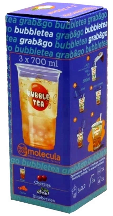 Herbata Bubble Tea Grab Go Molecula O Smaku Jagodowo Wi Niowym