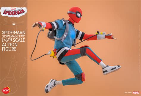 Your Friendly Neighborhood Spider Man Spider Man Homemade Suit By Hot Toys And Hon Studio