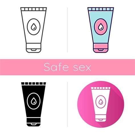 Water Based Lubricant Icon Male Female Product For Safe Sex Healthy Intercourse Natural Gel
