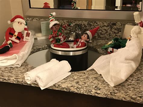 Elf On A Shelf Hotel Hot Tub Elf Elf Fun Christmas Elf