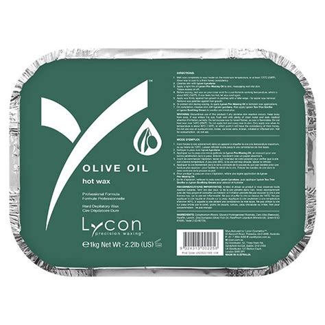 Lycon Olive Hot Wax 1kg National Salon Supplies