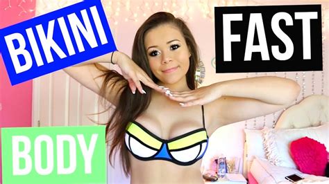 How To Get A Bikini Body Fast Krazyrayray Youtube