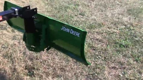 Lifeinvt John Deere 2520 Plow For Quick Hitch 3 Point Home Made Youtube