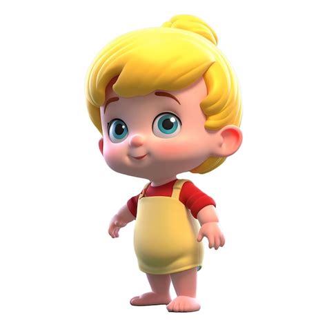 Fille Blonde Dessin Anime Psd Mod Les Psd Gratuits De Haute Qualit T L Charger