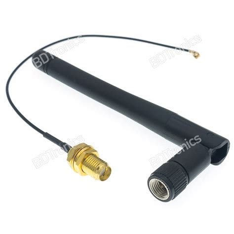 2.4Ghz 3dB WiFi Antenna with SMA IPX Connector for ESP32 ESP32-CAM ...