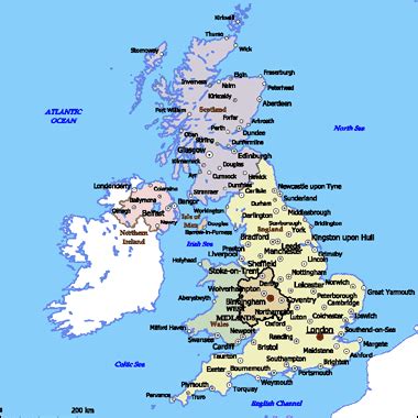 Map of London Underground, Tube Pictures: The Map of UK Cities Pictures