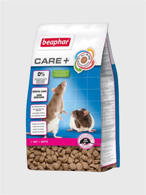 Корм для пацючків Beaphar Care + Rat | Хатка Лапки
