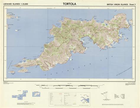 Printable Map Of Tortola