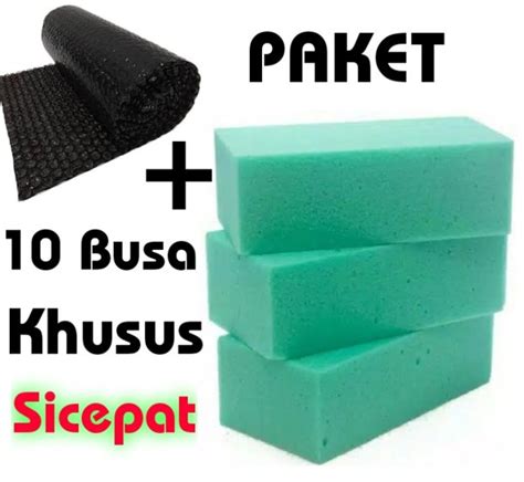 Jual Paket 10 Busa Oasis Floral Foam Gabus Kering Untuk Media Tanam