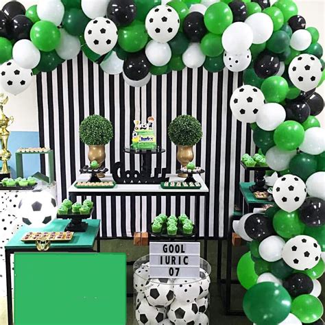 Jual 87pcs Set Balon Tema Olahraga Sepak Bola Untuk Dekorasi Pesta
