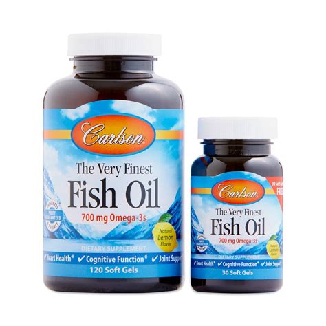 Carlson Labs Very Finest Fish Oil Lemon - Thrive Market