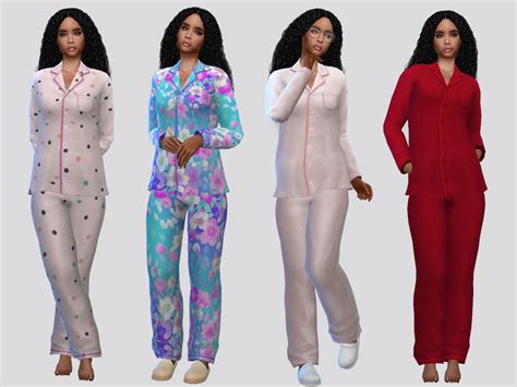 Fullbody Sleepwear Women The Sims 4 Catalog