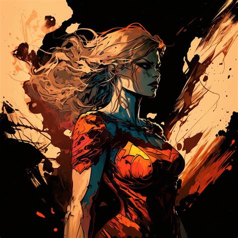 angry supergirl  maxai  deviantart