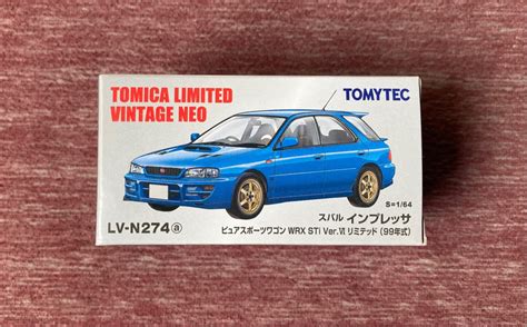 Tomica Limited Vintage Neo Subaru Impreza Sports Wagon WRX STi Ver VI