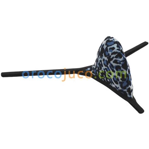 Sexy Men S Underwear G String Thong Extreme Leopard Print T Back Micro Bikini Tanga MU08N
