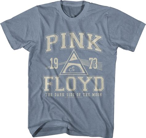 Dark Side Of The Moon Athletic 1973 Logo Pink Floyd T Shirt