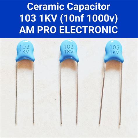 Jual Ceramic Kv N Kapasitor Keramik Nf V Nf Capacitor