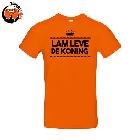 Lam Leve De Koning Uniseks T Shirt Bestel Snel Tshirtdeal