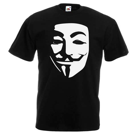 Mens-Black-High-Quality-2019-Summer-New-Men-Anonymous-Hacker-T-Shirt