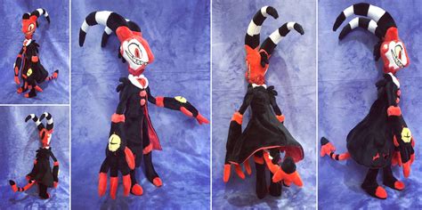 blitzo plushie  customcuddles  deviantart
