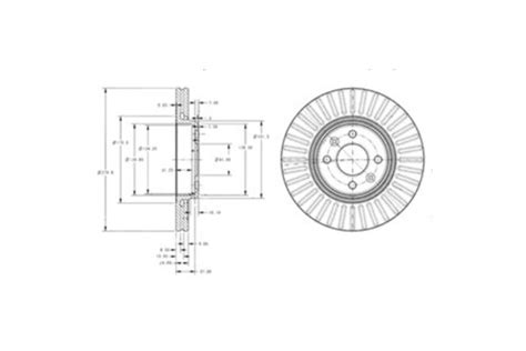 Tarcza Hamulcowa Delphi Bg Sklep Iparts Pl