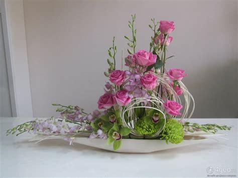 Композиция из цветов своими руками - 76 фото