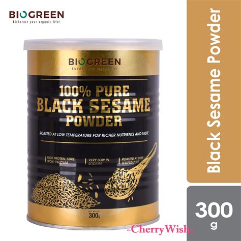 G Biogreen Pure Black Sesame Powder Halal