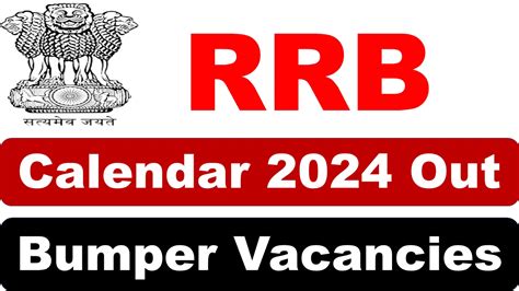 Rrb Calendar Out For Railway Recruitments