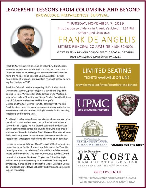 Leader Lessons From Columbine And Beyond with Frank De Angelis